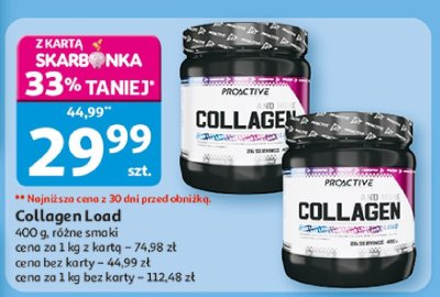 Collagen Lcol różne smaki 400g promocja w Auchan