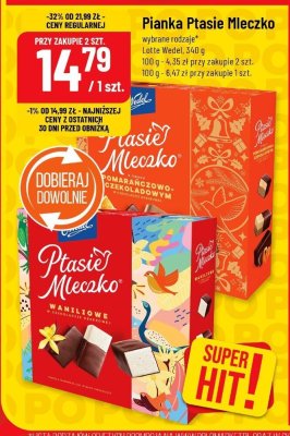 Pianka Ptasie Mleczko promocja w POLOmarket