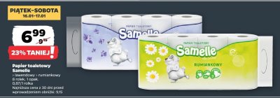 Papier toaletowy rumiankowy 8 szt. promocja w Netto