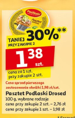 Pasztet drobiowy Drosed podlaski promocja