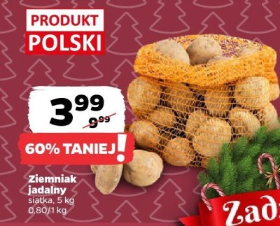 Ziemniak jadalny Netto promocja w Netto