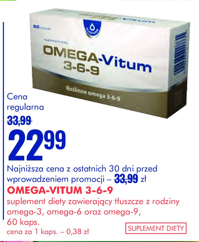 Suplement diety Oleofarm omega-vitum 3-6-9 promocja
