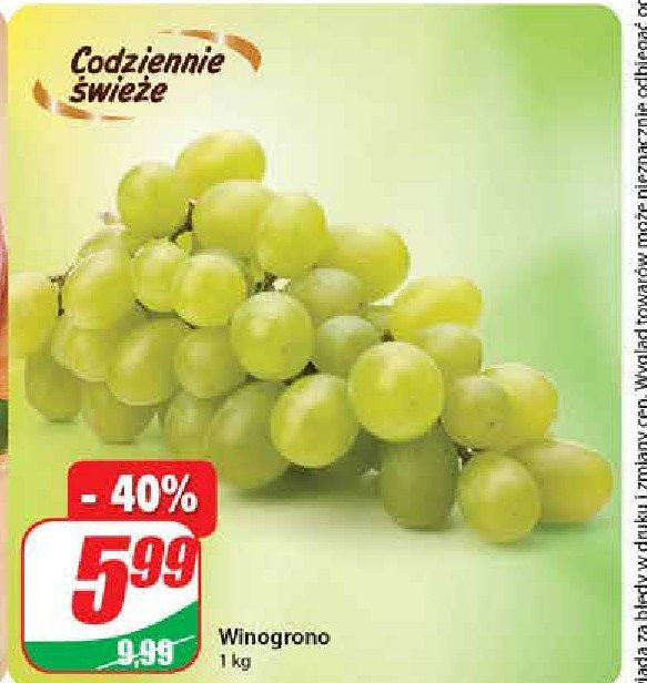Winogrona promocje