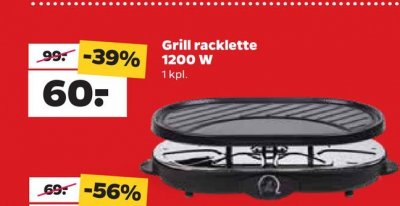 Grill elektryczny racklette 1200w promocja
