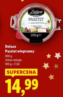Pasztet wieprzowy 200g promocja w Lidl