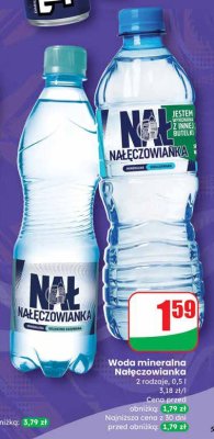 Woda mineralna, 2 rodzaje promocja w Dino