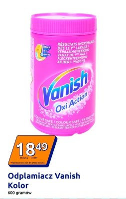 Odplamiacz do kolorów Vanish promocja w Action