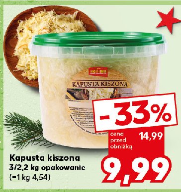 Kapusta kiszona Artman promocja