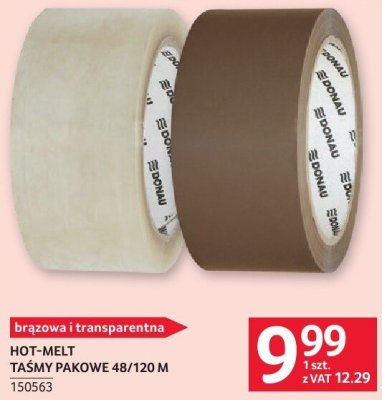 Taśma pakowa Hot-melt 48/120 M 150563 promocja w Selgros