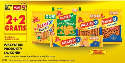 Krakersy super promocja w Biedronka