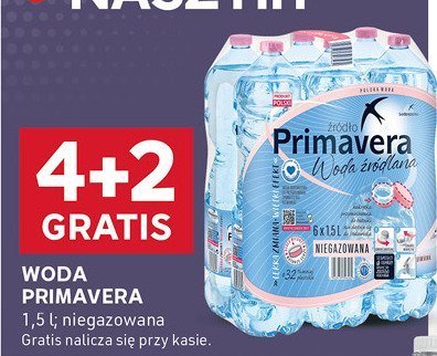 Woda niegazowana Piwniczanka promocja w Stokrotka