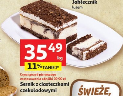 Sernik promocja w Auchan