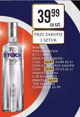 Wódka promocja w Dino