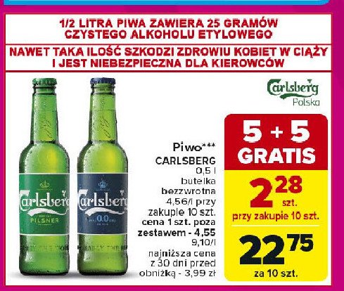 Piwo Carlsberg export premium pilsner promocja