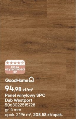 Panel winylowy SPC Dąb Westport promocja w Castorama