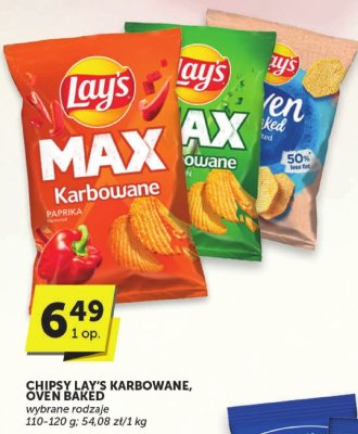 Chipsy Lay's karbowane promocja w ABC