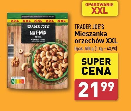 Mieszanka orzechów nut-mix Trader joe's promocja