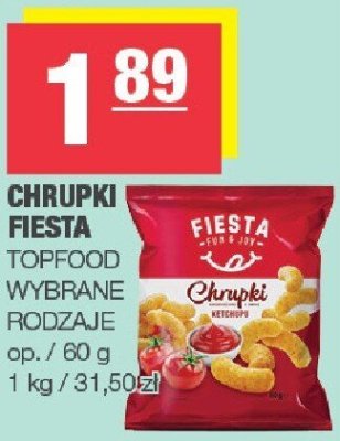 Chrupki Fiesta Topfood promocja w SPAR