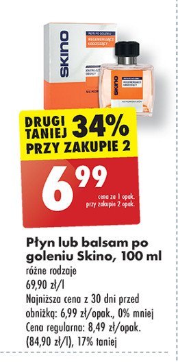 Balsam po goleniu Skino promocja