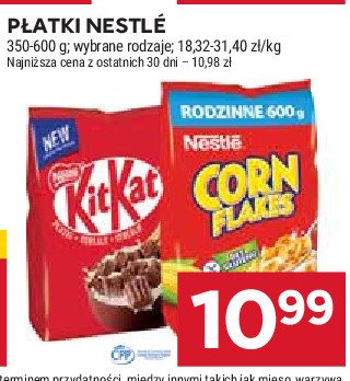 P艂atki 艣niadaniowe Kitkat promocja