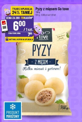 Pyzy z mięsem Go tove promocja w POLOmarket