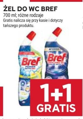 Żel do WC Bref różne rodzaje promocja w Stokrotka