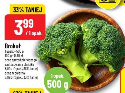 Brokuł promocja w POLOmarket