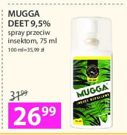 Spray na komary Mugga promocja