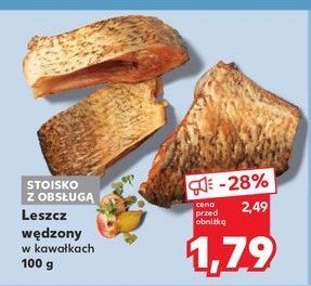 Leszcz w臋dzony kawa艂ki promocja