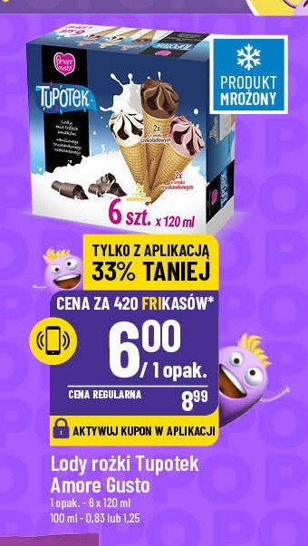 Lody Amore gusto tupotek promocja