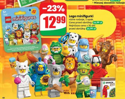 Klocki minifigurki różne rodzaje, 1 opak. promocja w Dino