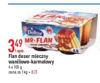 Deser waniliowy z karmelem Wiodąca marka delisse promocja