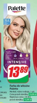 Farba do włosów Ultrapopielaty Blond a10 Palette Intensive Color Creme promocja