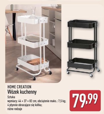 Wózek kuchenny HOME CREATION promocja w Aldi