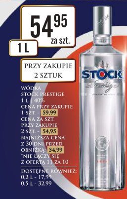 Wódka promocja w Dino