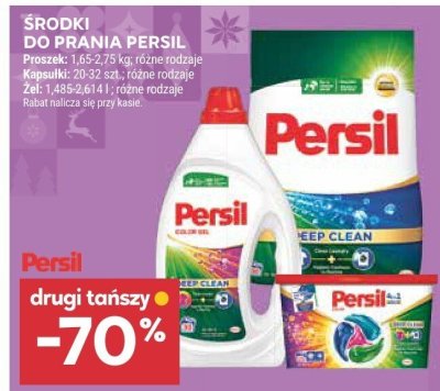 Środki do prania Persil promocja w Stokrotka