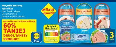 Filety z makreli w oleju roślinnym promocja w Lidl