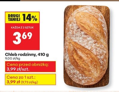 Chleb promocja w Biedronka