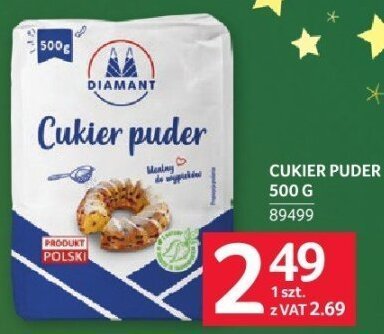Cukier puder Diamant 500g promocja w Selgros