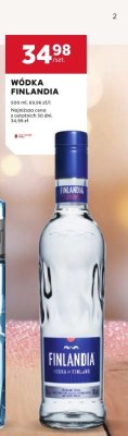Wódka Finlandia promocja w Stokrotka