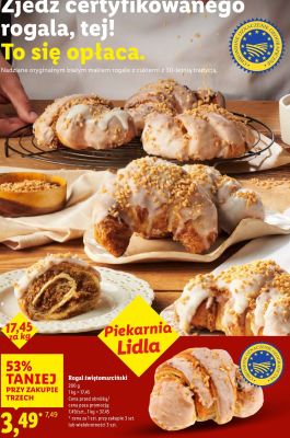 Rogal świętomarcińsiki  promocja w Lidl