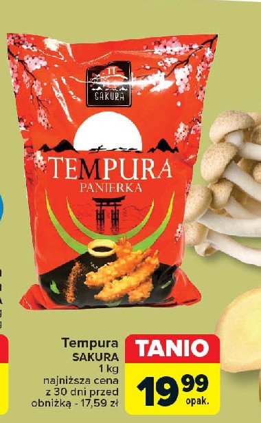 Panierka tempura Sakura promocja