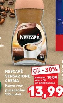 Kawa Nescafe crema promocja