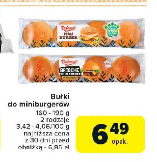 Mini burgery DULCESOL promocja