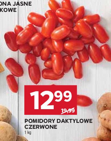Pomidory daktylowe czerwone promocja w Stokrotka