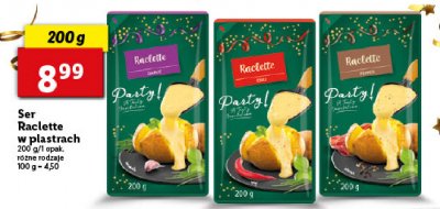 Ser raclette garlic promocja