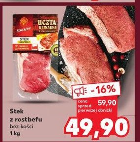 Stek z rostbefu dojrzewaj膮cy Soko艂贸w promocja