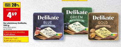 Ser pleśniowy Delikate, 100 g: gold promocja w Biedronka