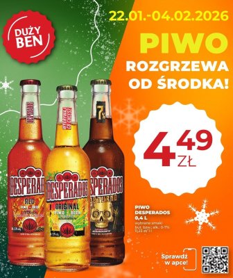 Piwo Desperados promocja w Duży Ben