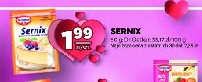 Sernix Dr. oetker promocja